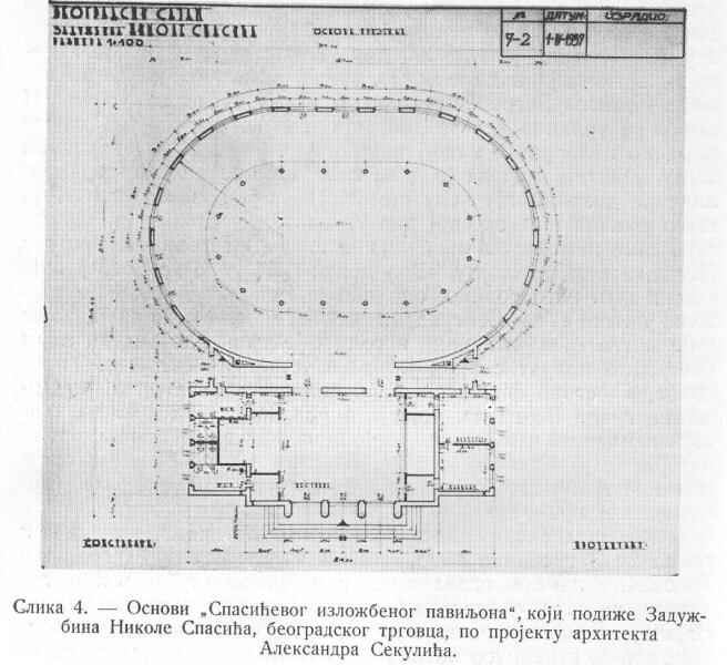 Основа Изложбеног павиљона Николе Спасића