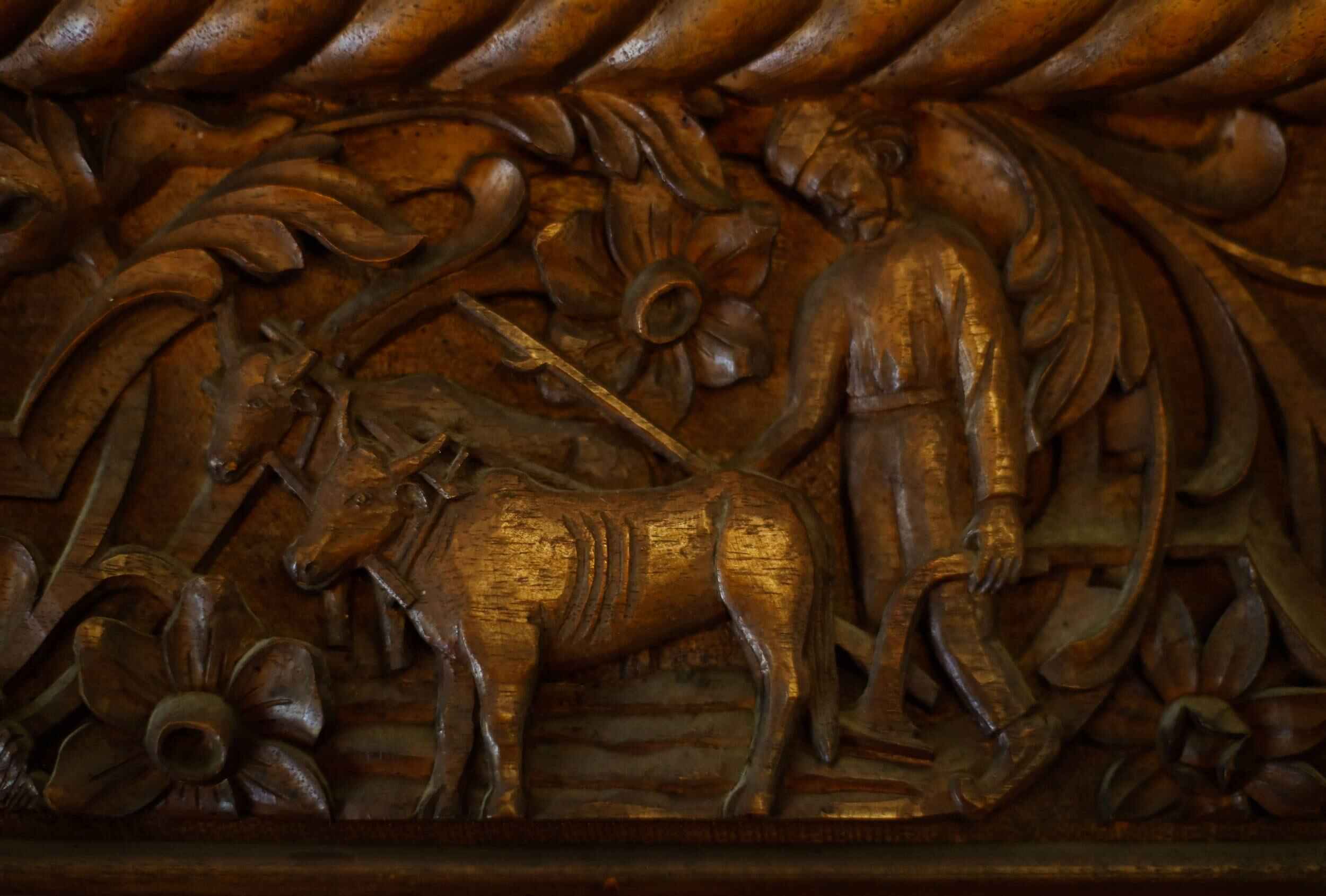 Урош Предић, Портрет Николе Спасића, детаљи рама (Београд, 1936).