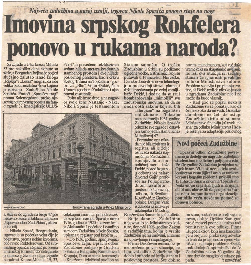 Блиц 1998. године