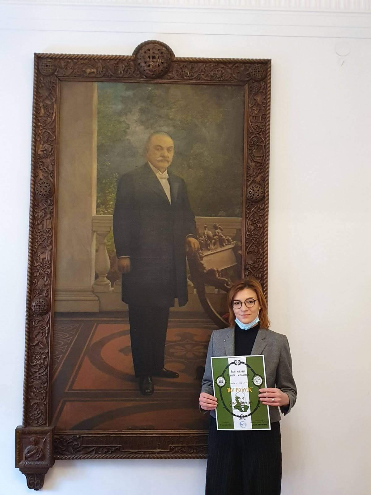 Јована Ашкрабић, најбољи дипломирани студент Пољопривредног факултета