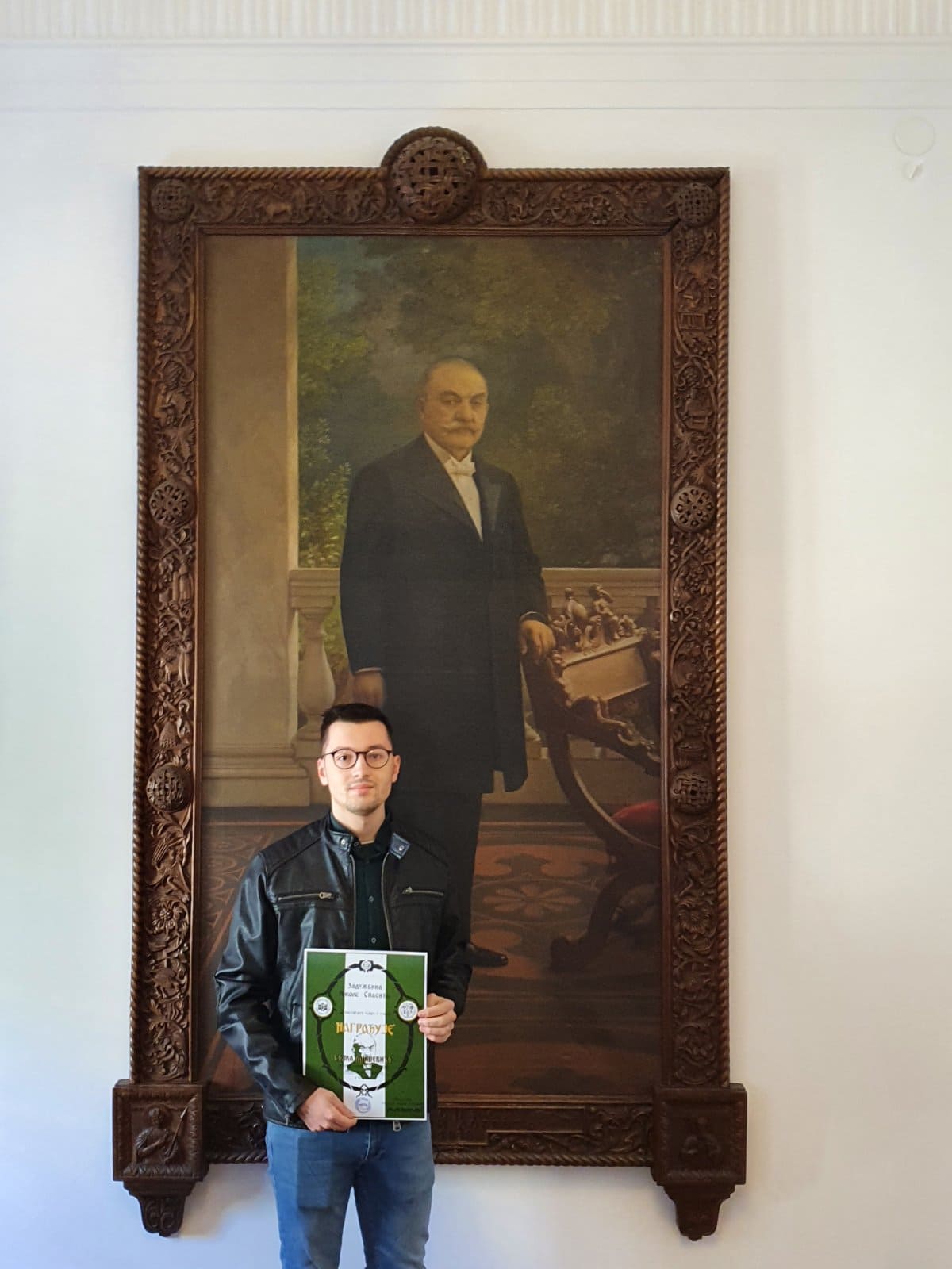 Војко Мишевић, трећа година Медицинског факултета