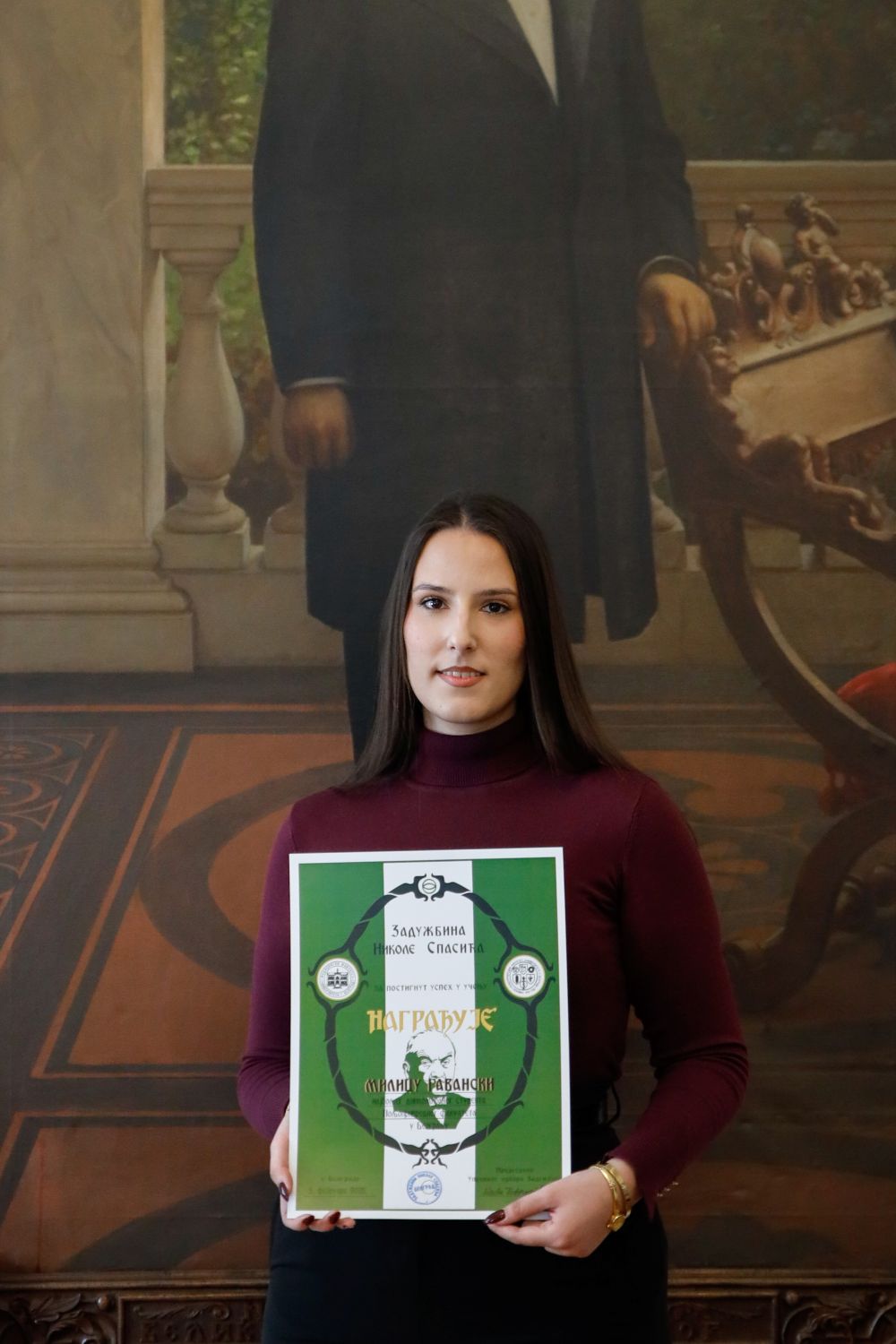 Милица Гавански, најбољи дипломирани студент Пољопривредног факулттета