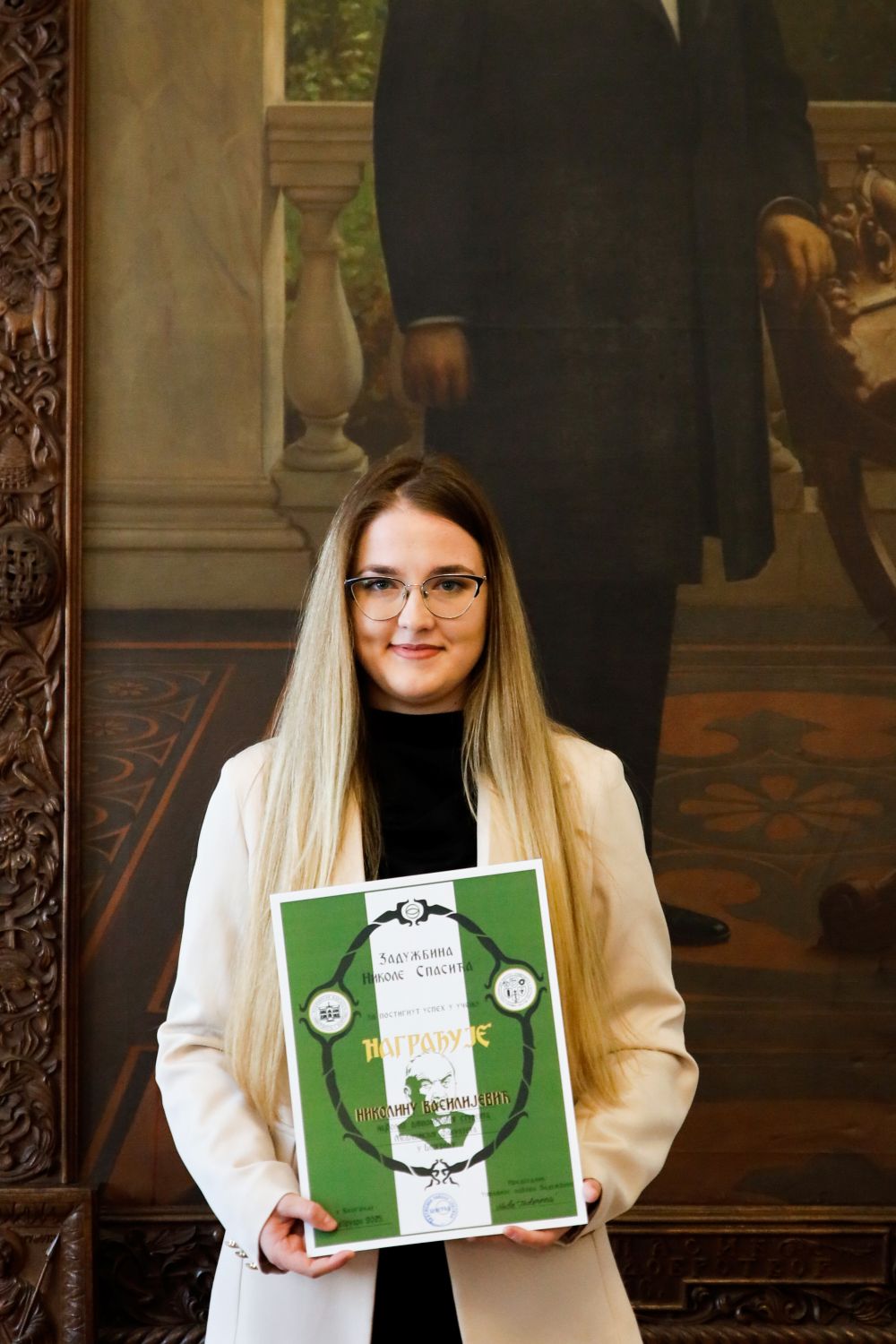 Николина Василијевић, најбољи дипломирани студент Медицинског факултета